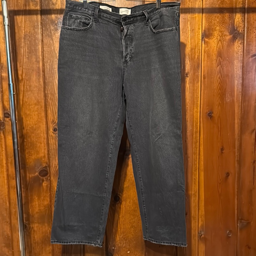 Universal Thread Black Baggy Jeans Mid-Rise